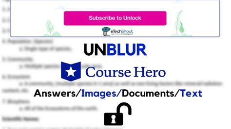 coursehero unblur